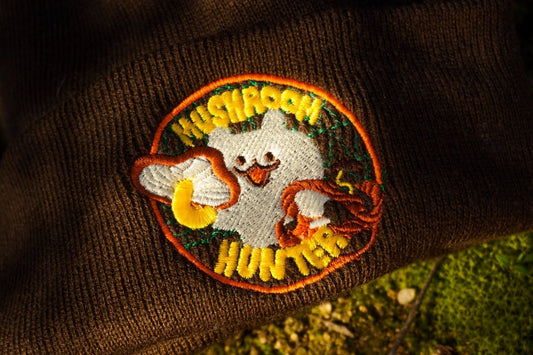 Mushroom hunter beanies are no longer in pre-order