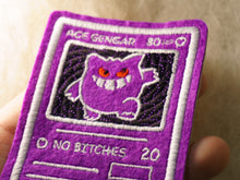 Load image into Gallery viewer, Ace Gengar Card Sew-On Patch
