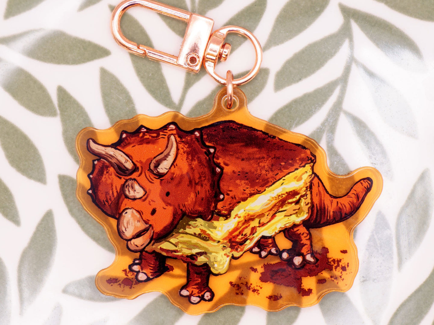 Triceramisu Acrylic Keycharm