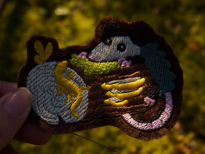 Opossum and friends Sew-On Patch