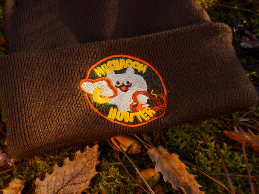 MUSHROOM HUNTER CAT BEANIE