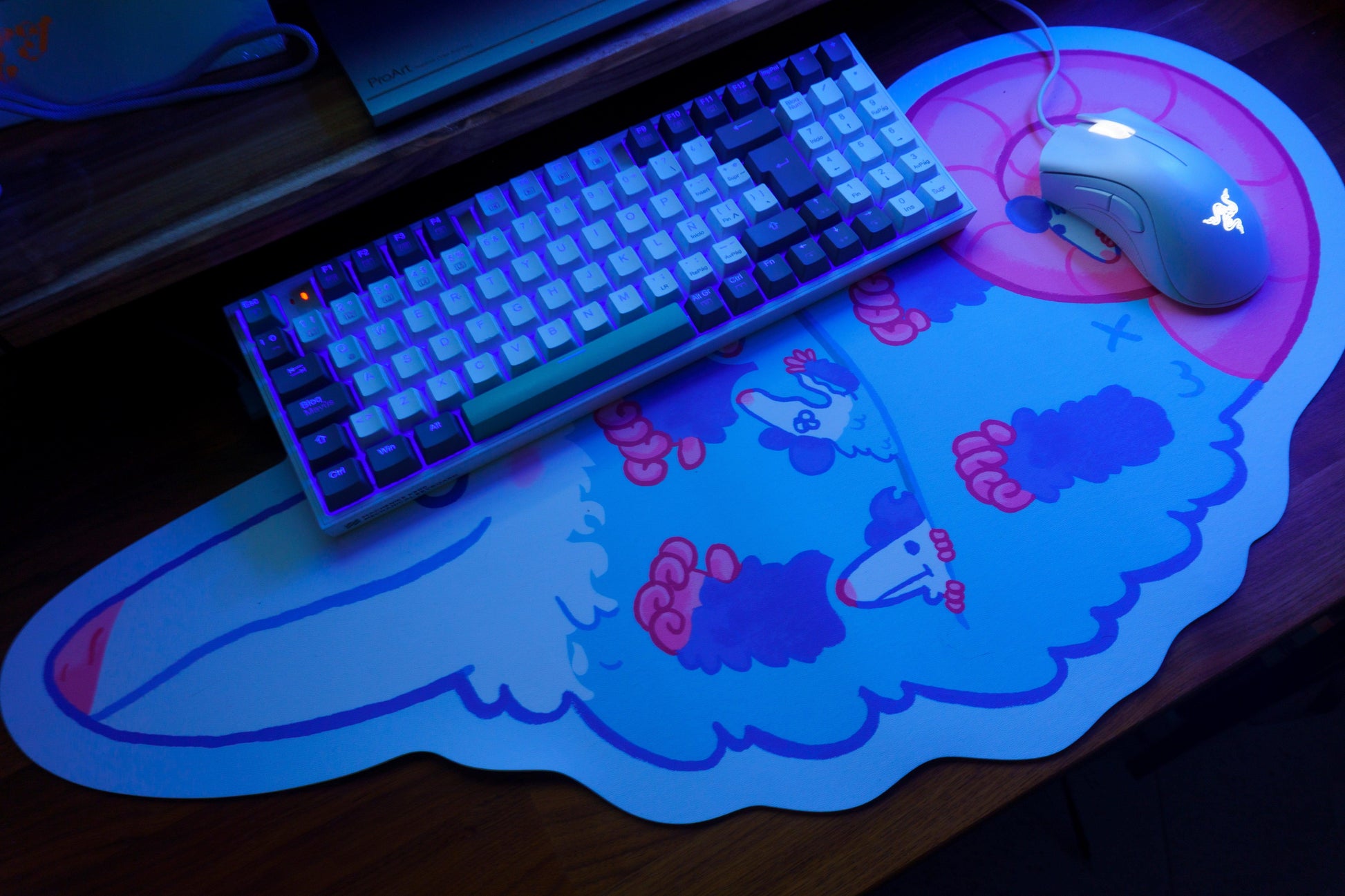 Opossum Mouse Pad AlienInAJar