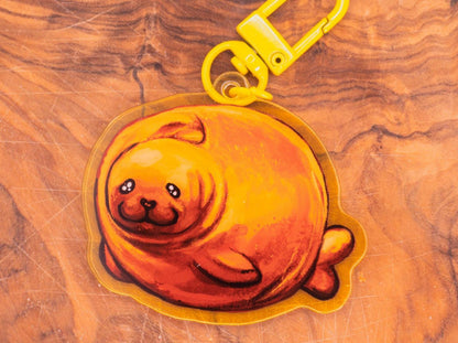 Seal Bread Acrylic Keycharm AlienInAJar