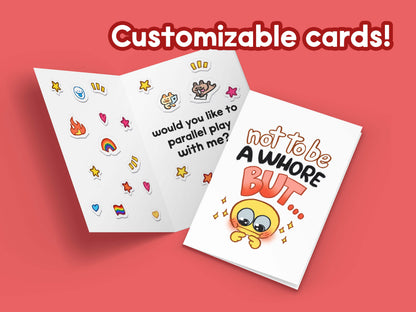 Not to be a ***** but... Downloadable Card