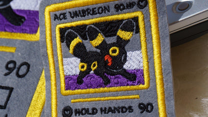 Ace Umbreon Card Sew-On Patch AlienInAJar