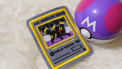 Ace Umbreon Card Sew-On Patch AlienInAJar