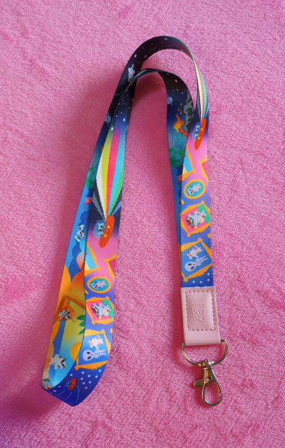 Alien Cat Adventures Lanyard AlienInAJar