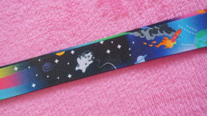 Alien Cat Adventures Lanyard AlienInAJar