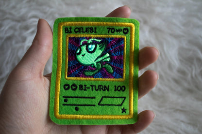 Bi Celebi Card Sew-On Patch AlienInAJar