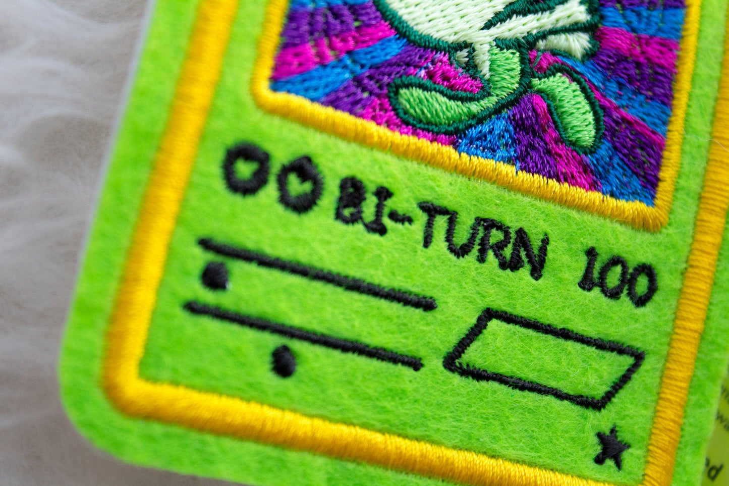 Bi Celebi Card Sew-On Patch AlienInAJar