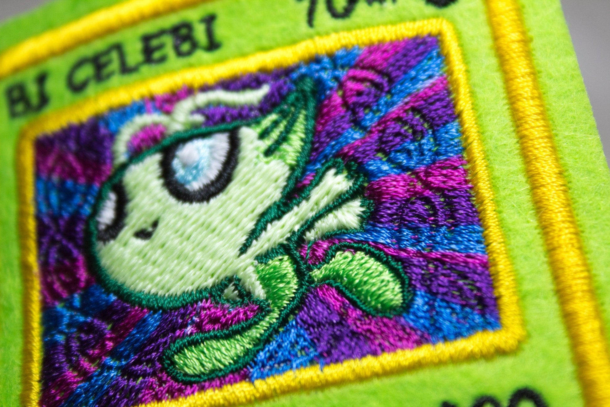 Bi Celebi Card Sew-On Patch AlienInAJar