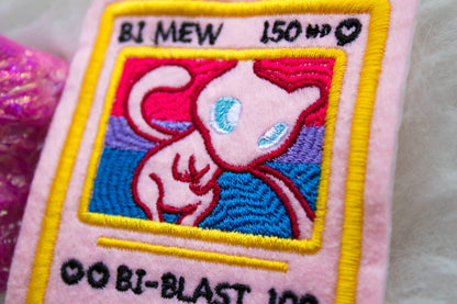 Bi Mew Pokemon Card Sew-On Patch AlienInAJar