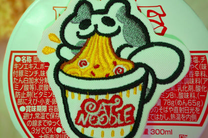 Cat Noodles Sew-On Patches AlienInAJar