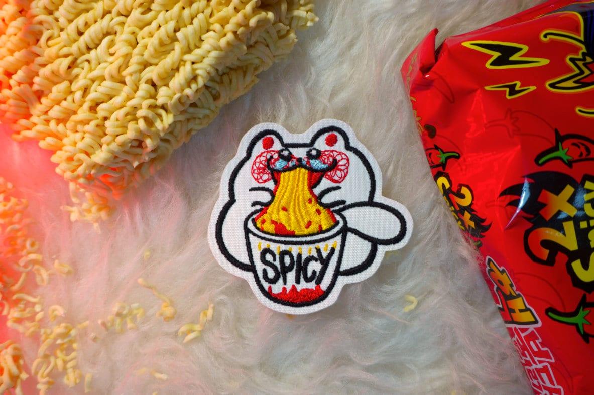 Cat Noodles Sew-On Patches AlienInAJar