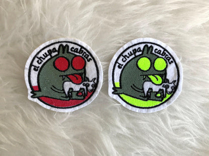 Chupacabras Sew-on Patch AlienInAJar