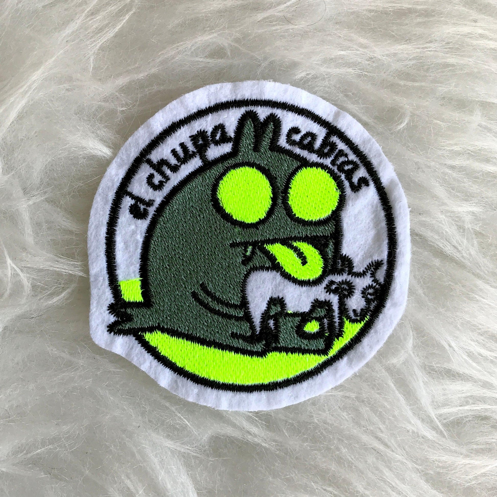 Chupacabras Sew-on Patch AlienInAJar