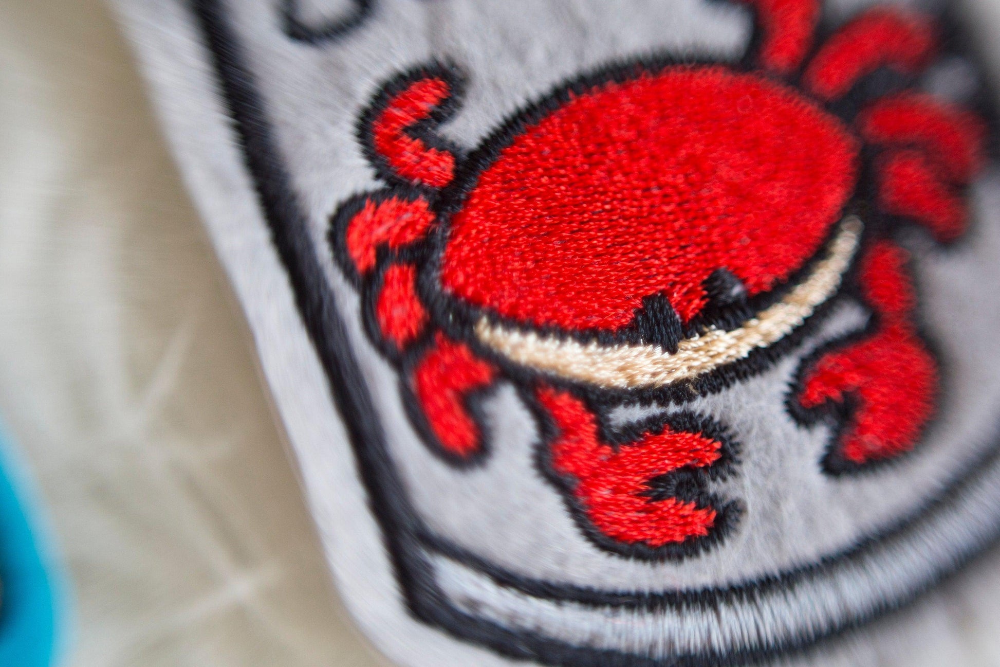 Crab Juice Sew-On Patch AlienInAJar