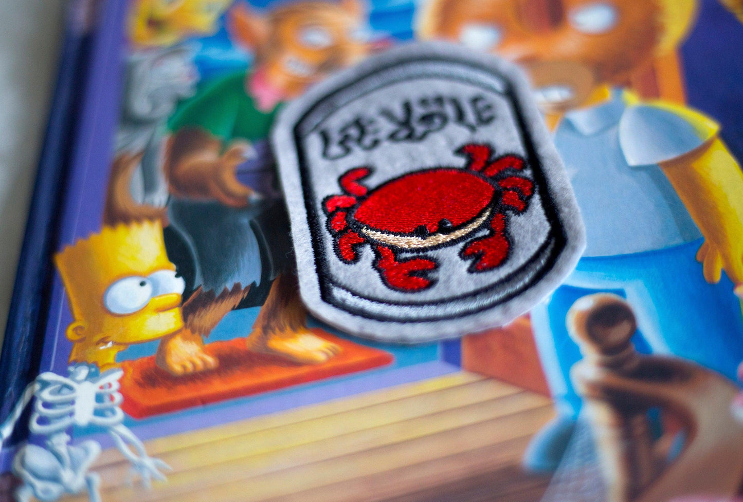 Crab Juice Sew-On Patch AlienInAJar