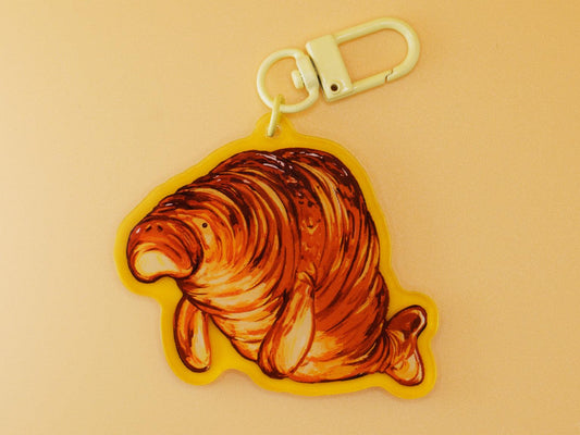 Croissanatee Acrylic Keycharm AlienInAJar