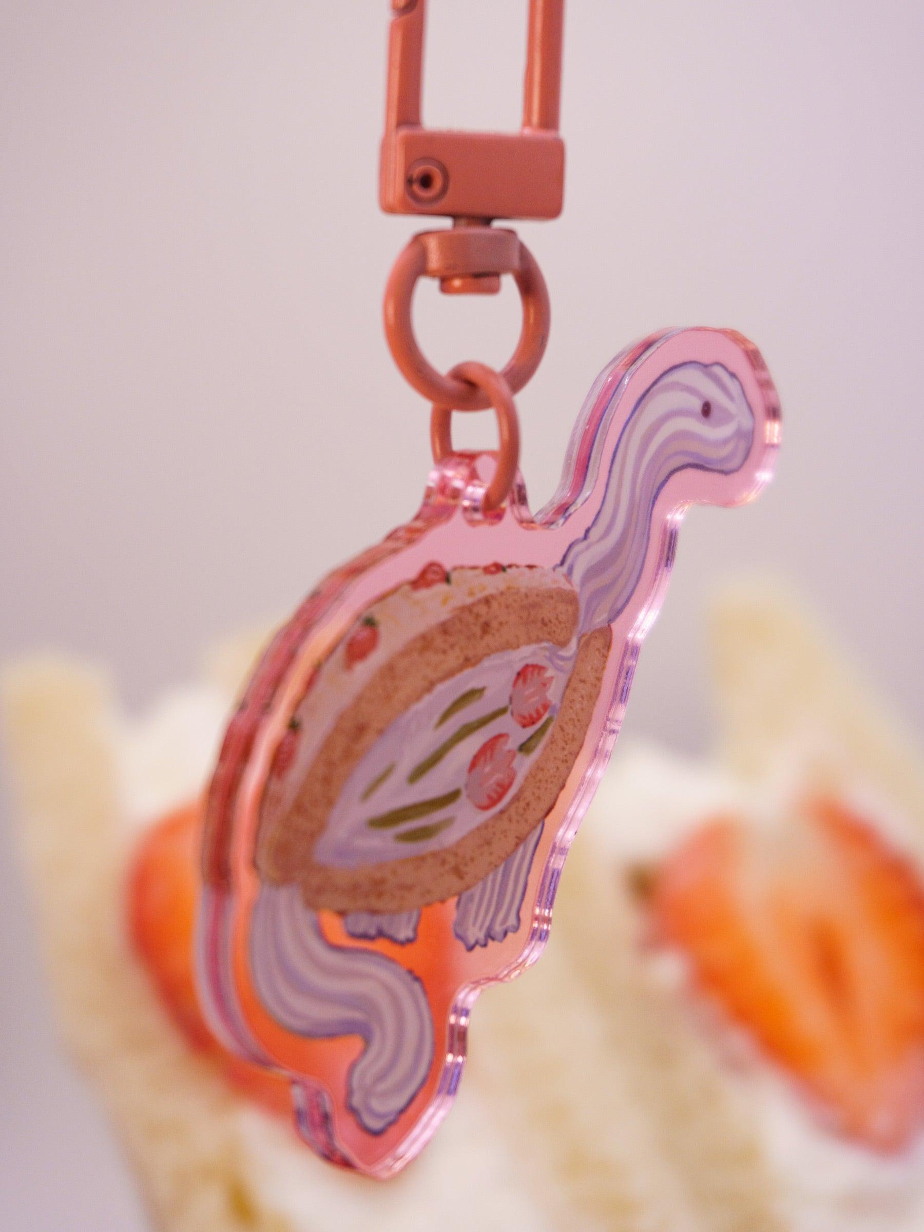 Diplocream'n Berries Sandwich Acrylic Keycharm AlienInAJar