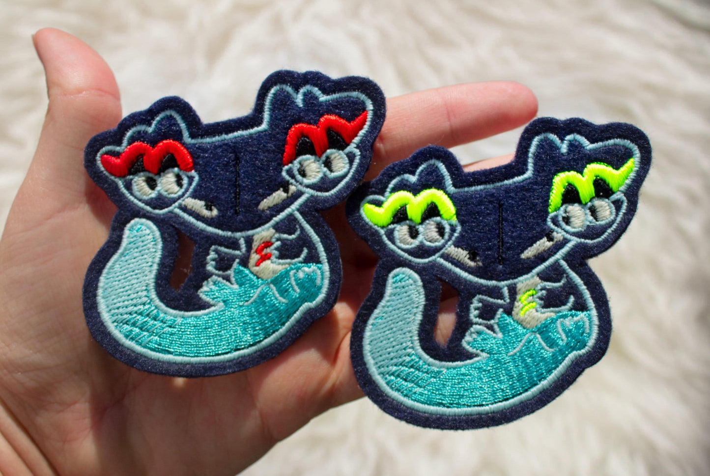 DragapuIt Glow in the dark Sew-On Patch AlienInAJar