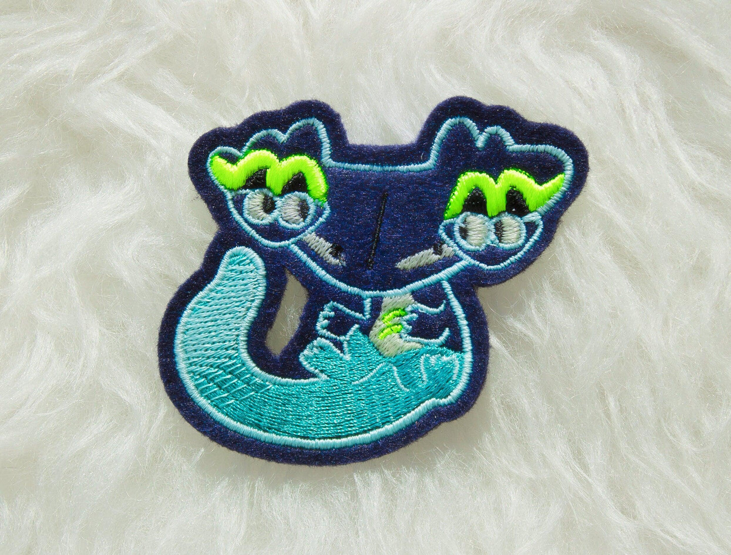 DragapuIt Glow in the dark Sew-On Patch AlienInAJar