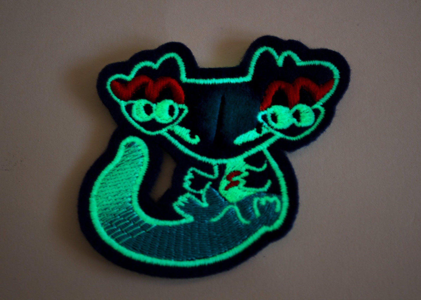 DragapuIt Glow in the dark Sew-On Patch AlienInAJar