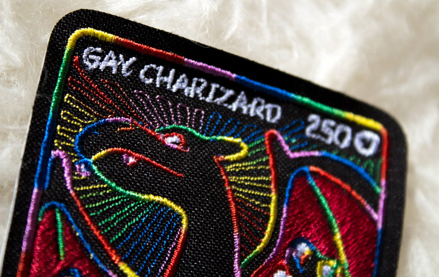 Gay Charizard Card Sew-On Patch AlienInAJar