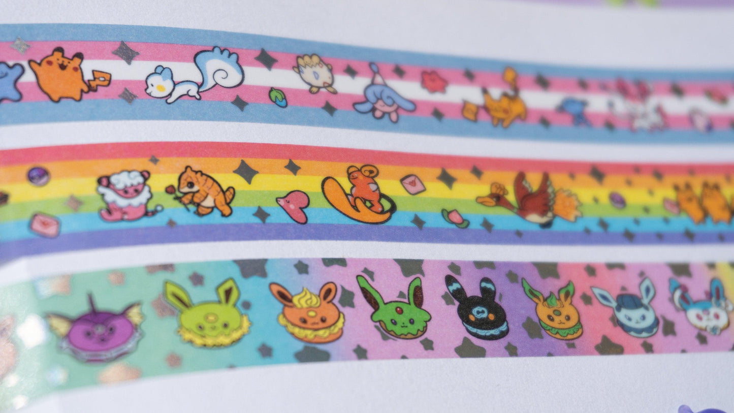 Gay Parade Holographic Washi Tape AlienInAJar