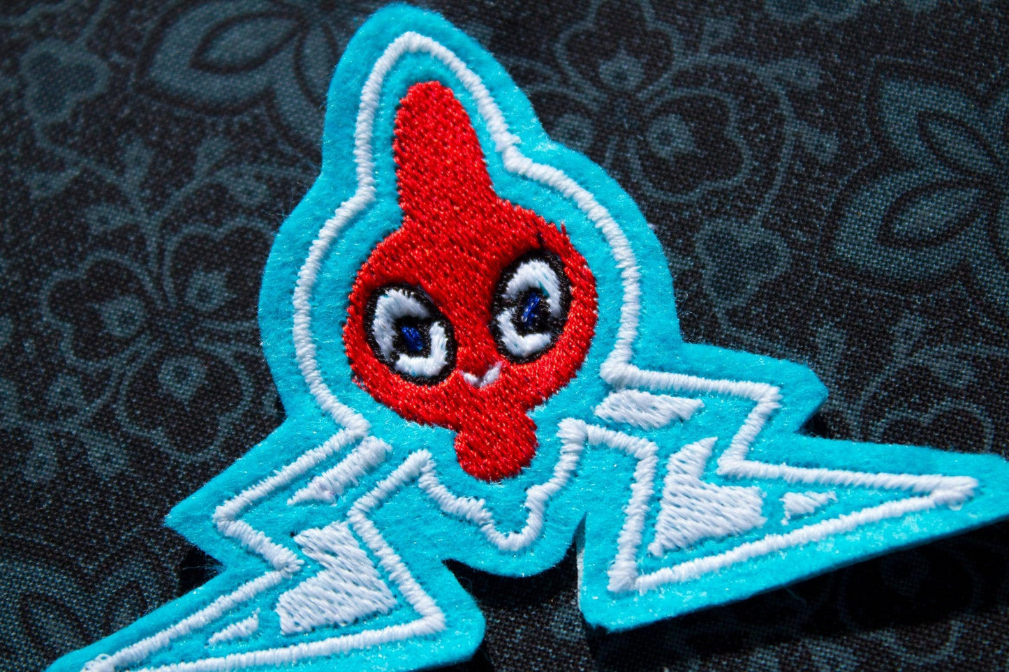 Ghost Pokemon Glow in the dark Sew-On Patches AlienInAJar