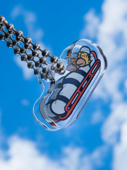 Homer Helicopter Acrylic Keycharm AlienInAJar