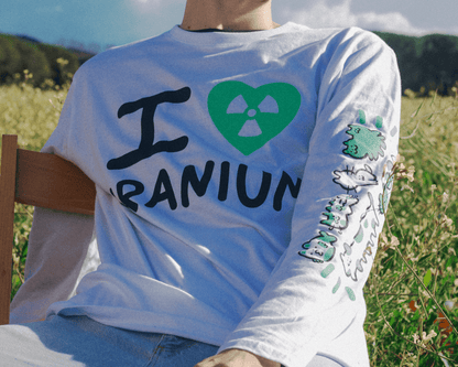 I LOVE URANIUM LONG SLEEVE SHIRT AlienInAJar