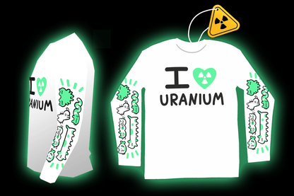 I LOVE URANIUM LONG SLEEVE SHIRT AlienInAJar