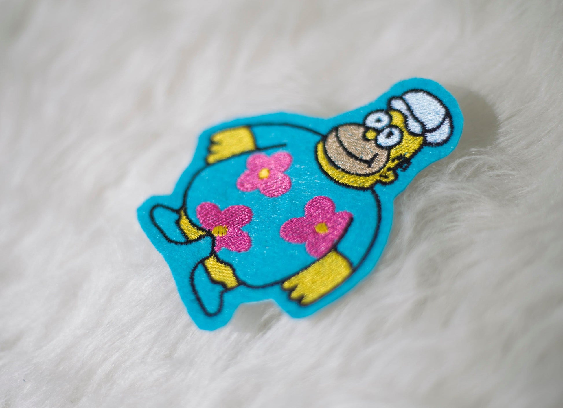 King-Size Homer Sew-On Patch AlienInAJar