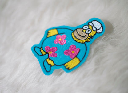 King-Size Homer Sew-On Patch AlienInAJar