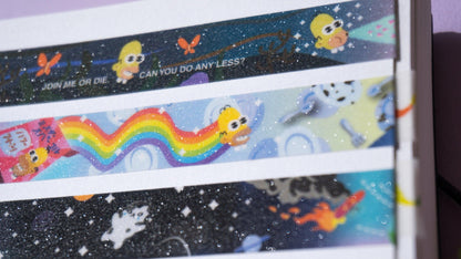 Mr. Sparkle Glitter Washi Tape AlienInAJar