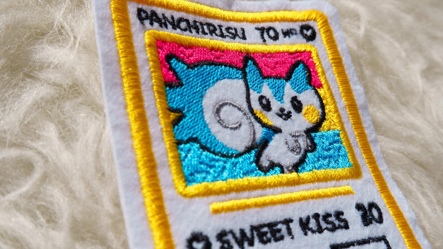 Panchirisu Card Sew-On Patch AlienInAJar