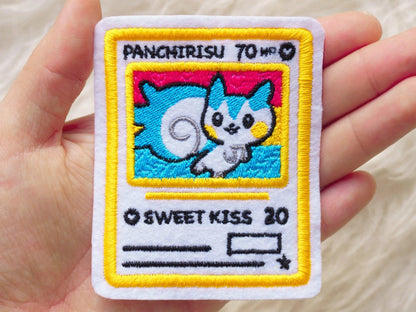 Panchirisu Card Sew-On Patch AlienInAJar