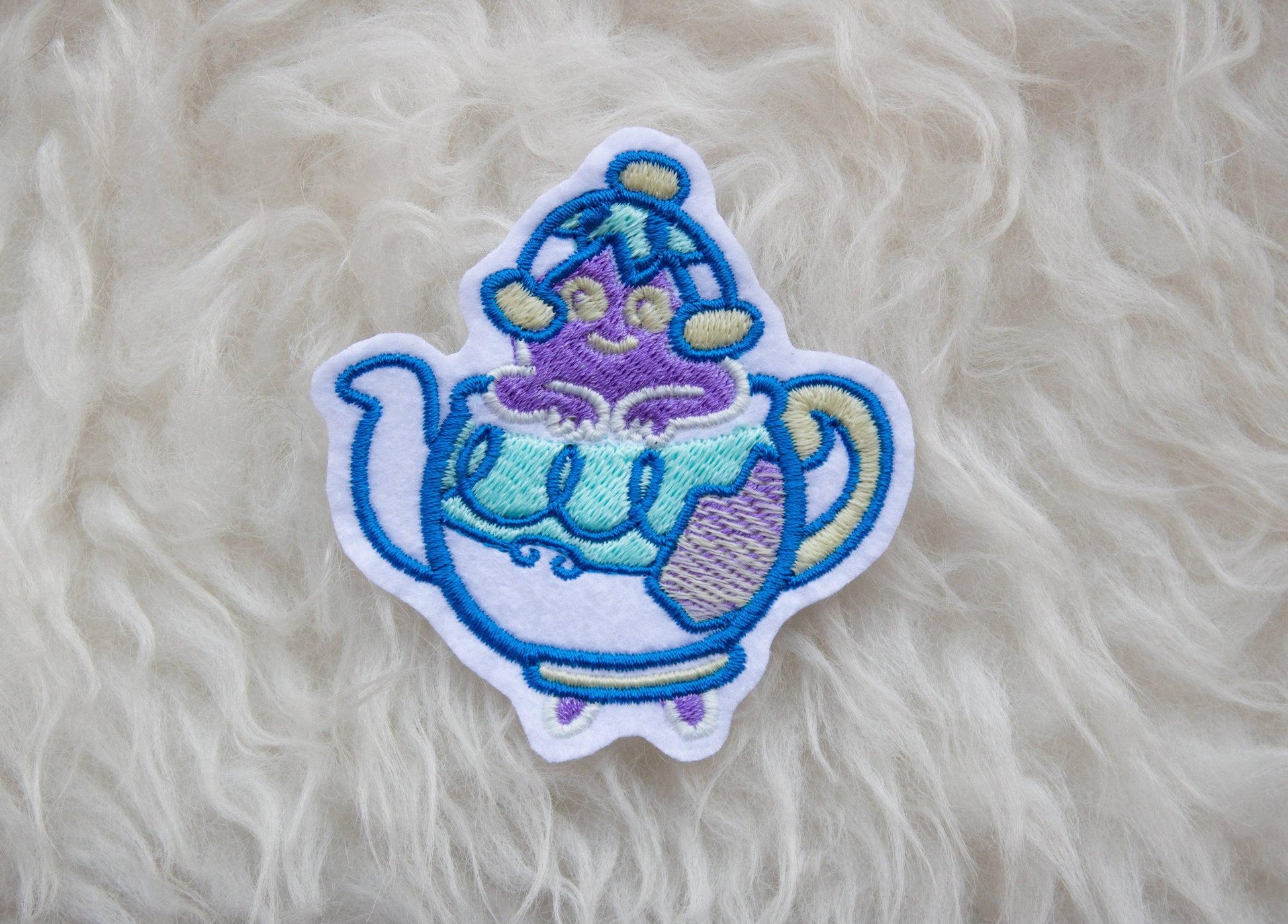 PoIteageıst Glow in the dark Sew-On Patch AlienInAJar