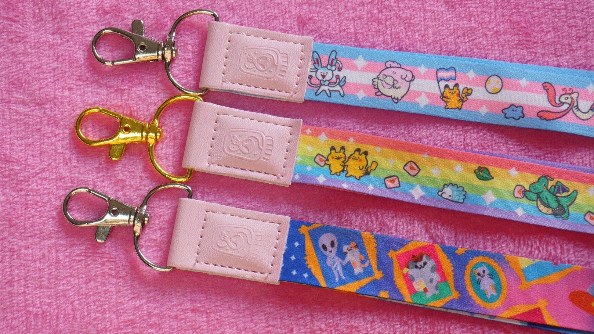 Trans Parade Lanyard AlienInAJar